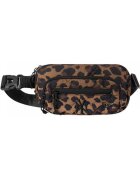 New Era Genti Leopard quilted waist bag neyyan