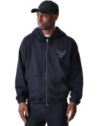New Era Îmbracaminte Nba Linear Fz Hoodie Chibul Blk