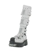 New Rock Pantofi High Boot Metallic M800 C2 High