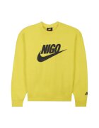 Nike Îmbracaminte x Nigo Fleece Crew Sweatshirt Yellow