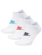 Nike Lenjerie intimă Chaussettes everyday essential 3 paires blanches