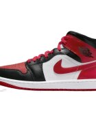 Nike Pantofi 1 Mid White Bred Toe