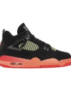 Nike Pantofi 4 Retro Black Infrared Barely Volt (GS)