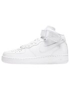 Nike Pantofi Baskets Air Force 1 '07 Mid blanc