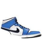 Nike Pantofi Baskets Air Jordan 1 Mid SE Signal Blue cuir