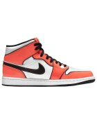 Nike Pantofi Baskets Air Jordan 1 Mid Turf Orange cuir blanc