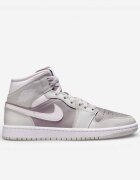 Nike Pantofi Jordan 1 Mid Photon Dust Atmosphere Grey (Women's)