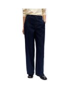 Object Îmbracaminte Carly MW LO Jeans - Dark Blue Denim