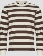 OLAF Îmbracaminte STRIPED RIB CREWNECK