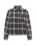 Only Îmbracaminte Agda Short Shirt - Fog/Sky Cap