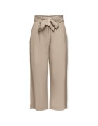 Only Îmbracaminte Caro Linen Trousers - Oxford Tan