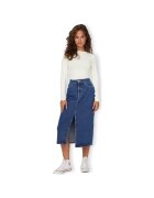 Only Îmbracaminte Noos Bianca Midi Skirt - Medium Blue Denim