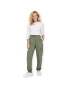 Only Îmbracaminte Noos Caro Pull Up Trousers - Oil Green