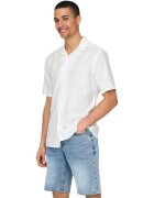 Only & Sons Îmbracaminte ONSCAIDEN SS SOLID RESORT LINEN NOOS 22025116