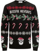 Only & Sons Îmbracaminte ONSXMAS REG 5 ALLOVER CREW KNIT 22031171