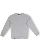 Organic Monkey Îmbracaminte Sweatshirt Red Hot - Grey