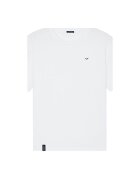 Organic Monkey Îmbracaminte T-Shirt Red Hot - White