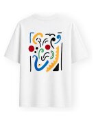 Organic Monkey Îmbracaminte The Art T-Shirt - White