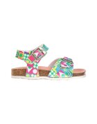 Pablosky Pantofi Champion Kids Sandals 439704 - Blanco Fantasia
