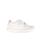 Pablosky Pantofi Leader-Tech Barefoot Baby Sneakers - Blanco