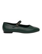 Paez Pantofi Ballet Flats Microfiber Napa W - Pine