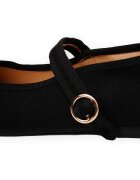 Paez Pantofi Mary Jane W - Linen Black