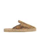 Paez Pantofi Mule W - Print Snake Caramel