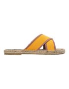 Paez Pantofi Sandálias Crossed W - Linen Saffron