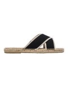 Paez Pantofi Sandals Crossed W - Linen Black