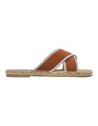Paez Pantofi Sandals Crossed W - Linen Terracota