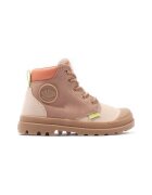 Palladium Pantofi Pampa HI Cuff Kids Boots - Beige Tan/Nude Brown