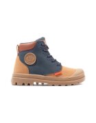Palladium Pantofi Pampa HI Cuff Kids Boots - Dear Brown/Mid Indigo