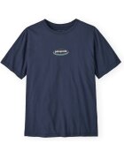 Patagonia Îmbracaminte '95 Oval Logo T-Shirt - New Navy Kaleido