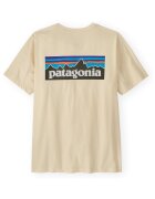 Patagonia Îmbracaminte P-6 Logo T-Shirt - Undyed Natural