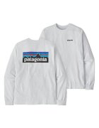 Patagonia Îmbracaminte T-shirt P-6 Responsibili-tee blanc