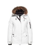 Peak Mountain Îmbracaminte Parka de ski avec vraie fourrure femme AKADOZ