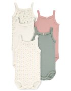 Petit Bateau Îmbracaminte 5 BODIES A BRETELLES ADELE