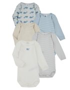 Petit Bateau Îmbracaminte LOT BODIES X5