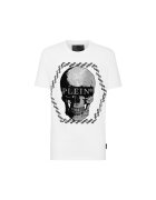 Philipp Plein Sport Îmbracaminte T-SHIRT SKULL CRYSTAL WHITE