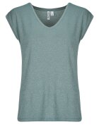 Pieces Îmbracaminte PCBILLO TEE LUREX STRIPES