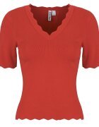 Pieces Îmbracaminte PCJULINE SS V-NECK KNIT