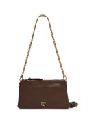 Pinko Genti 105359 A0qo Double Mini Vitello Mor