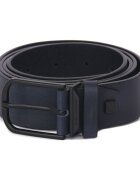 Piquadro Accesorii textile BLU CINTURA FIBBIA ARDIGLIONE
