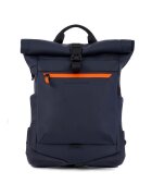Piquadro Genti BLU ZAINO ROLL TOP