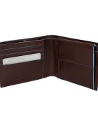 Piquadro Genti MORO PORTAFOGLIO PORTAMONETE