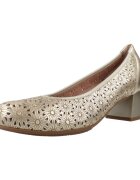 Pitillos Pantofi Salon Laminado Con Ribete