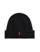 Polo Ralph Lauren Accesorii textile Signature Pony Wool Beanie - Black