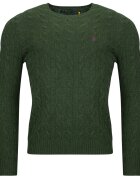 Polo Ralph Lauren Îmbracaminte PULL COL ROND EN MAILLE TORSADEE LAINE CACHEMIRE