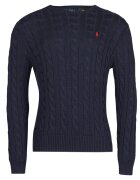 Polo Ralph Lauren Îmbracaminte PULOVER LA BAZA GÂTULUI CU IMPRIMEU DE TORSADE