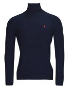 Polo Ralph Lauren Îmbracaminte PULOVER PE GÂT CU IMPRIMEU DE TORSADE